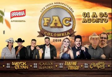 Definida a programação da XXV Feira Agropecuária de Colômbia - Foto: Farol