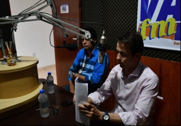 Prefeito Endrigo e Secretario de Saúde anunciam as medidas de contenção ao Covid 19 - Foto: Portal NC