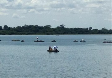 Pescadores ignoram coronavírus e lotam o Rio Grande - Foto: Portal NC