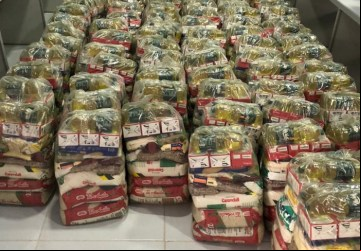 Educação entrega kits de alimentação para alunos da rede municipal - Foto: Portal NC