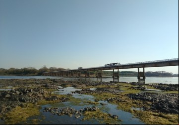 Rio Grande têm o volume mais baixo dos últimos anos - Foto: Abner da Silva