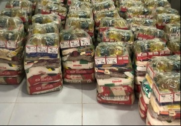 Kits de alimentação escolar começam a ser entregues - Foto: Portal NC