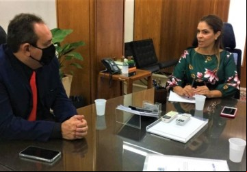 Tuta busca liberação de recursos federais em Brasília - Foto: Portal NC