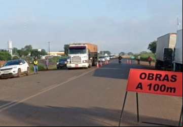 Obras na BR-364 entre Planura e Frutal são iniciadas - Foto: 