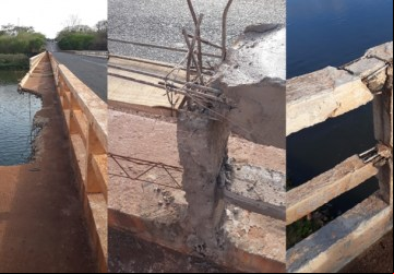 Morador de Planura anuncia manifestação para interditar a ponte do Rio Grande - Foto: Portal NC