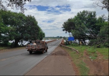 Defesa Civil desmente informação de que a ponte do Rio Grande desabou - Foto: Portal NC