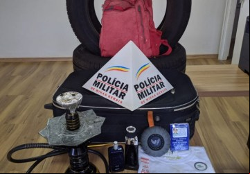 Polícia apreende arma de fogo e munição em rancho de Planura - Foto: PMMG