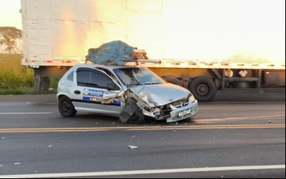 Colisão é registrada na Faria Lima entre Colômbia e Laranjeiras