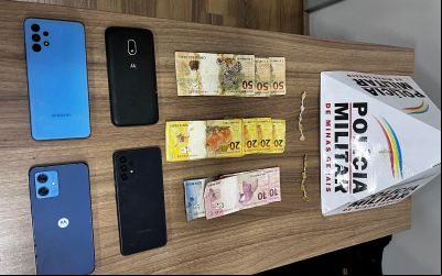 Dois homens são presos por tráfico de drogas em Planura