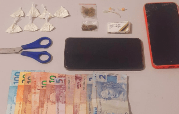 PM prende dois por tráfico de drogas em Planura